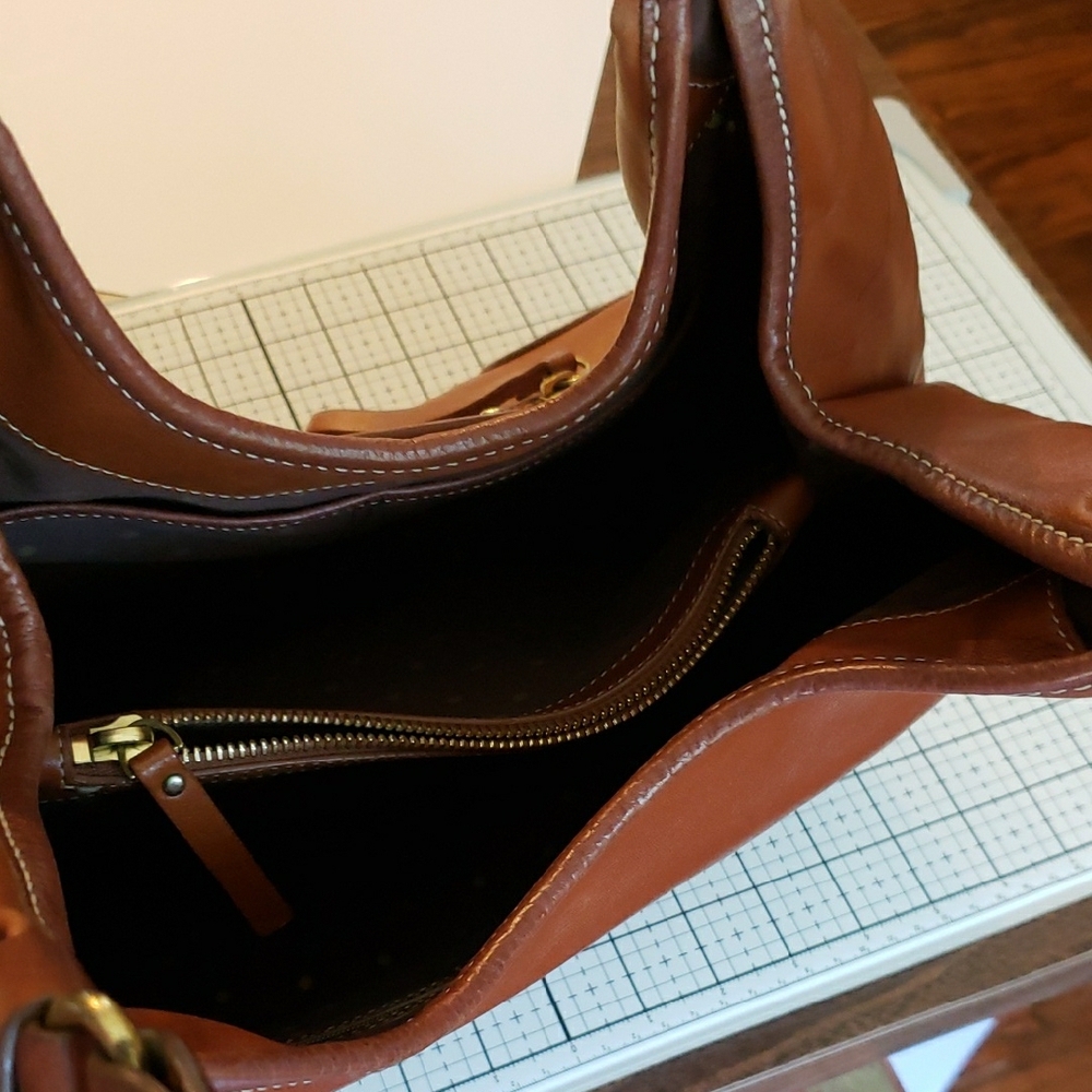 Kate Spade Carla* Brown Leather Hobo/Satchel ⁰ - Picture 5 of 12